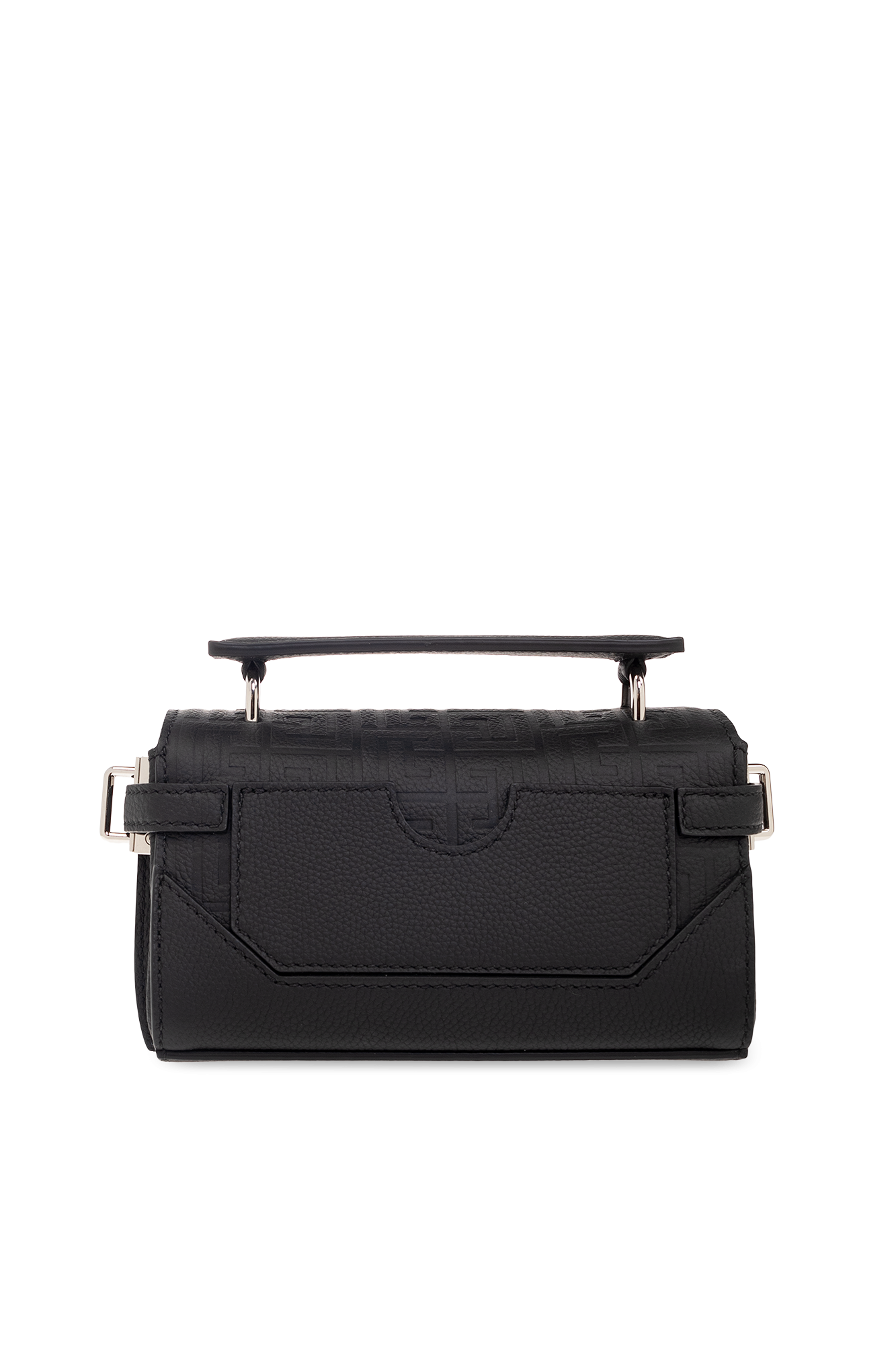 ショルダーバッグ・ポシェット BALMAIN Women Messenger Bags EN1FD871LETF 0PA black Leather crossbody bag Balmain Black in Leather - 46404127